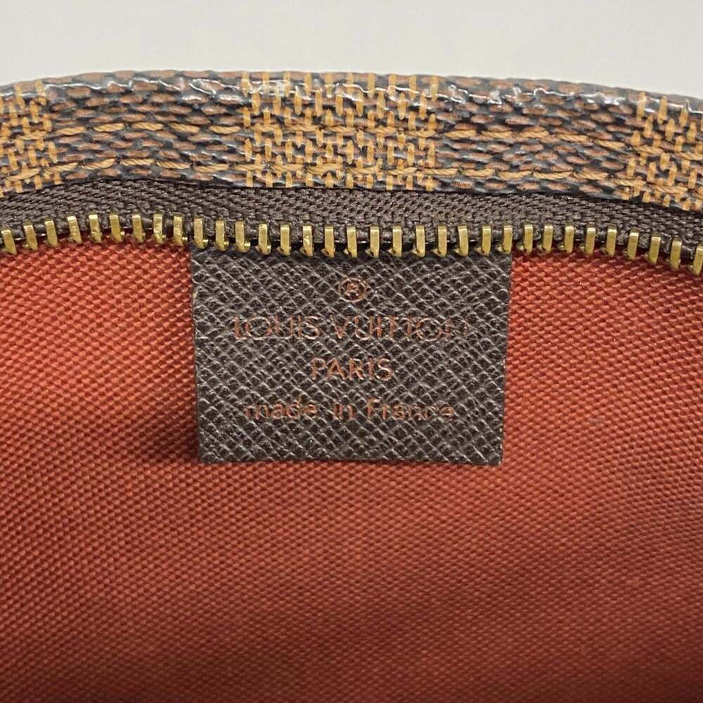 LOUIS VUITTON Brown Damier Pouch - Picture 5 of 10
